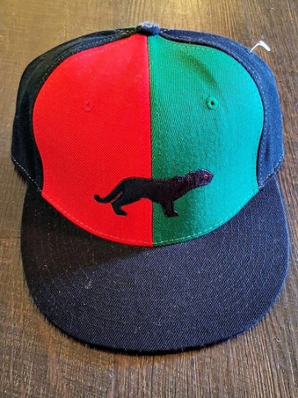 Heads 4 Dreads PANTHER Color Block Hat Size 7 1/4